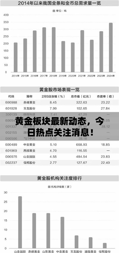 黄金板块最新动态，今日热点关注消息！